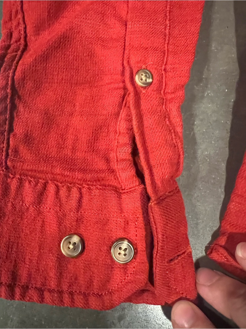 Banana Republic Women’s Red Plaid Lined Shacket Shirt Jacket Size S - Picture 10 of 10